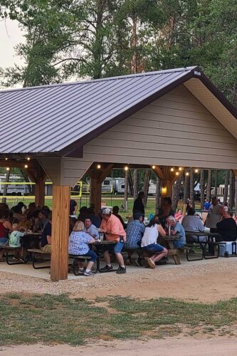 Winding River Covered Picnic Area